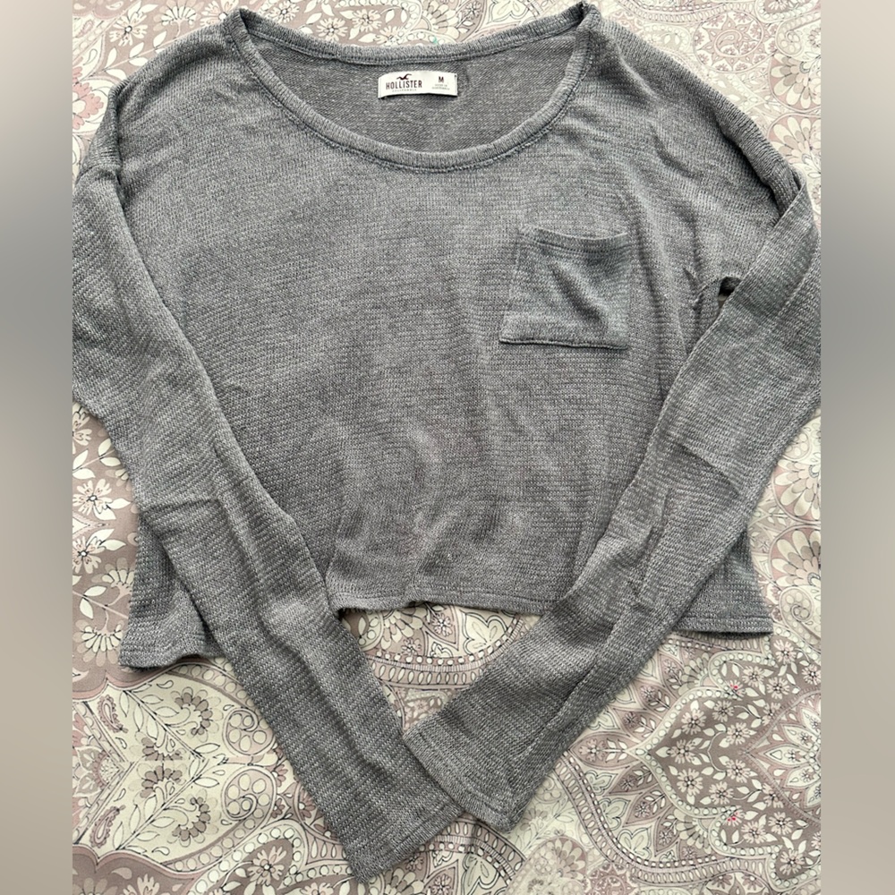 Hollister Thin Knit long sleeve Top